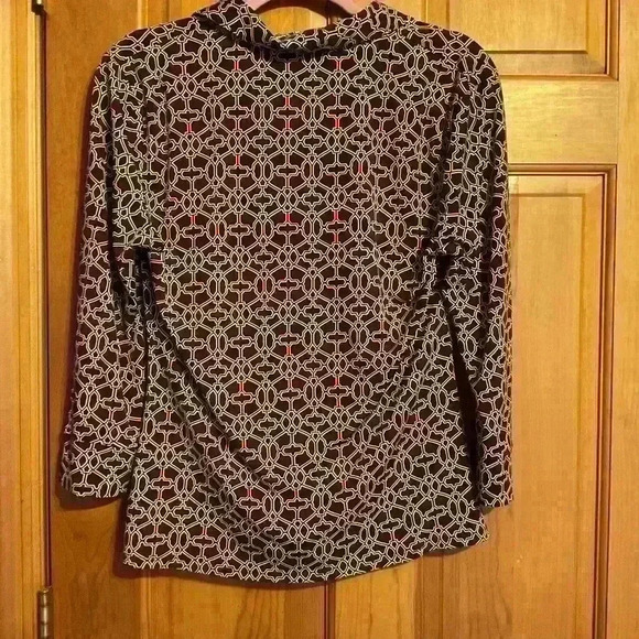 Laundry by Shelli Segal button down shirt. Size medium - Picture 4 of 7